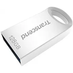 USB флеш накопичувач Transcend 128GB JetFlash 710 Silver USB 3.0 (TS128GJF710S) - мініатюра 2