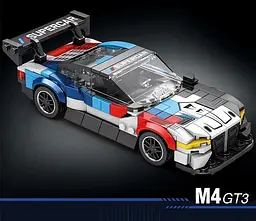 Конструктор Reobrix Technologie BMW M4 GT3 (672) [161057] - мініатюра 2