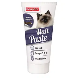 Паста для виведення шерсті у кішок Malt Paste Beaphar 25 г