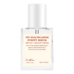 Сироватка для обличчя з ніацинамідом 15% Niacinamide Purity Serum Dr. Althea 30 мл