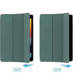Чохол до планшета BeCover Tri Fold Hard Apple iPad 10.2 2019/2020/2021 Dark Green (709656) (709656) - мініатюра 6