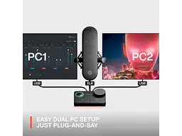 Мікрофон для ПК/ для стрімінгу, подкастів SteelSeries Alias Pro (61597) - мініатюра 9