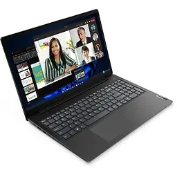 Ноутбук Lenovo V15 G4 AMN (82YU016PRA) Black - мініатюра 2