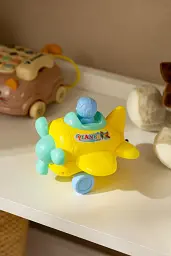 Літачок заводний 552-1 Жовтий (2000990063496)
