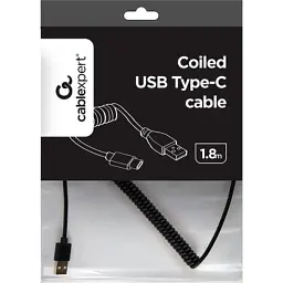 Дата кабель USB 2.0 AM to USB-C 0.6m Cablexpert (CC-USB2C-AMCM-6) - мініатюра 3