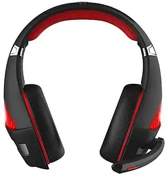 Ігрова гарнітура Real-EL GDX-7600 Black-Red (EL124100028) - мініатюра 3