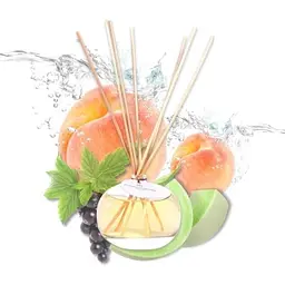 Аромадифузор Plantes&Parfums Peche de Vigne Fresh Peach 100 мл (8000020684200) - мініатюра 2