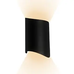 Бра настінне LED Levistella 9233205 BK, 10W, 3200K, чорний алюміній, для вулиці - мініатюра 2