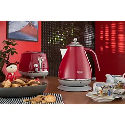 Електрочайник DeLonghi KBOC 2001 red 1.7 л (00000017910) - мініатюра 7