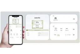 Портативна зарядна станція ALLPOWERS S2000Pro 2400W, 1451Wh LiFePO4, APP Control, Wi-Fi, Bluetooth, MPPT 650w Max - мініатюра 8