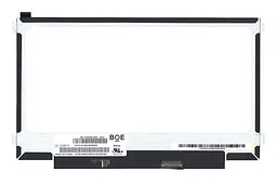 Матриця для ноутбука 11,6", Slim тонка, 30 pin eDP знизу справа, 1366x768, Світлодіодна LED, кріплення справа/зліва, матова, BOE-Hydis, NT116WHM-N42