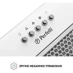 Витяжка вбудована Perfelli BI 5684 WH 1000 LED - мініатюра 5