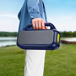 Акустика HOCO Delight BT Speaker HC47 IPX4 BT6.0/USB/TF/AUX, TWS/FM, 15Wx2, 3h|