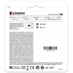 Картка пам'ятi KINGSTON 256Gb class 10 SDCS2/256GBSP - мініатюра 4