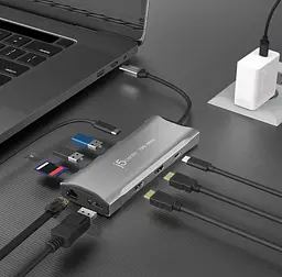 USB-Хаб j5create JCD397-N, USB Type-C 9-в-1 (JCD397-N) - мініатюра 5