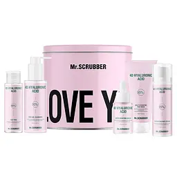 Уцінка. Набір по догляду за обличчям Mr. Scrubber 4D Hyaluronic Acid