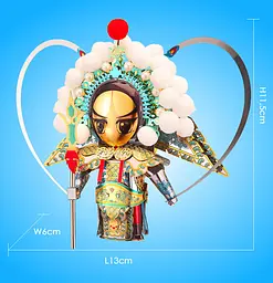 Колекційна модель PIECECOOL YANG ZONGBAO GOLD/SILVER P106-GS - мініатюра 5