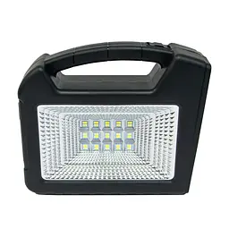 Прожектор акумуляторний GDTIMES GD-103 30 W LED, лампа ліхтар переносний світлодіодний прожектор на акумуляторі - мініатюра 10