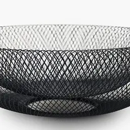 Кошик для фруктів MBM Home металевий 335x110 мм чорний (KP-144 M BLACK) - мініатюра 3