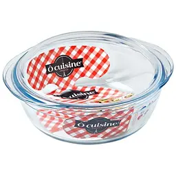 Каструля O CUISINE скляна кругла 3 л (2.2 л + 0.8 л) з кришкою (208AC00/1643)