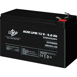 Акумулятор LogicPower AGM 12V/9Ah/108Wh [3866] [109164] - мініатюра 3