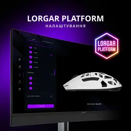 Мишка Lorgar Elite MSE90W Wireless/Bluetooth Black (LRG-MSE90W-BK) - мініатюра 6