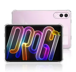 Силіконовий чохол бампер Primolux Silicone для планшета Lenovo Yoga Tab 11.1" 2025 (TB710) / Xiaoxin Pad Pro GT 11.1" - Clear - мініатюра 3