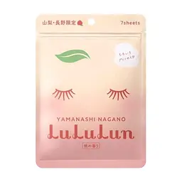 Маска для обличчя Lululun Premium Face Mask Персик з Яманасі 7 шт (4582305065916)