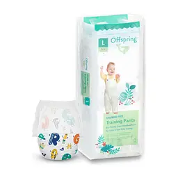 Підгузки Offspring Трусики ABC Dance розмір L 9-14 кг 36 шт (DP-OI-FAP-L36P-ABC)
