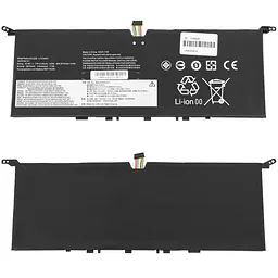 Батарея для ноутбука Lenovo L17C4PE1 (Yoga S730-13IWL) 15.36V 2735mAh 42Wh Чорний - мініатюра 2