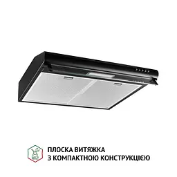 Витяжка плоска PERFELLI PL 5144 BL LED - мініатюра 2