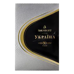 Коньяк України Shustoff, 30 років витримки, 40%, 0,7 л (881169) - мініатюра 5