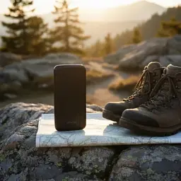 Батарея універсальна AWEI 10000mAh P20K, 12W, Black (6954284009744) - мініатюра 5