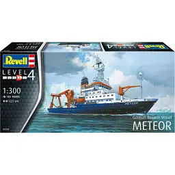 Збірна модель Revell Німецький дослідницький корабель Метеор рівень 4, масштаб 1:300, 181 деталь (RVL-05218) - мініатюра 15