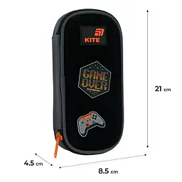 Пенал м'який Kite 662 Game Zone - мініатюра 6