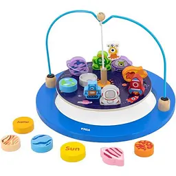 Дерев'яна гра-балансир Viga Toys Космос (44580) - мініатюра 2