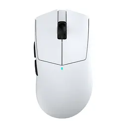 Ігрова бездротова мишка KYSONA M511 / Сенсор PAW3395 / 26000 DPI / White