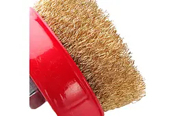 Корщітка APRO для болгарки УШМ дротяна щітка чашкова 85 мм x М14 830426 - мініатюра 2