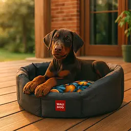 Лежанка для собак Waudog Relax Апельсини L  49х59х20 см  - мініатюра 4