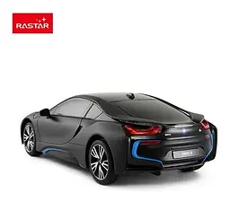 Машинка на управлінні BMW i8 1:18 RASTAR чорний 59200 - мініатюра 2