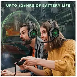 Навушники Onikuma Gaming with LED LED K10 2.4G/3.5mm 000008774-up - мініатюра 3