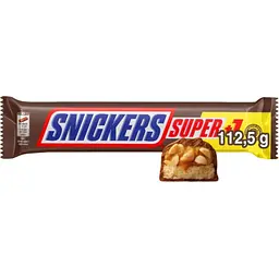 Батончик Snickers Super +1 з арахісом 2.24 кг (112 г х 20 шт.) - мініатюра 4