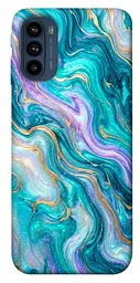 TPU чохол Demsky Mermaid marble для Motorola Moto G41