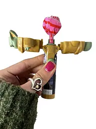 Цукерка в диспенсері Star Wars Grogu Pop Up Lollipop Case - мініатюра 2
