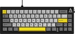 Клавіатура Ajazz AK650 Moon Yellow switches Gray White Yellow (AK650-MY-GWY)