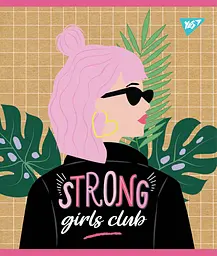 Набір зошитів Yes Girls А5 в лінійку 18 аркушів 10 шт. (765089) - мініатюра 2