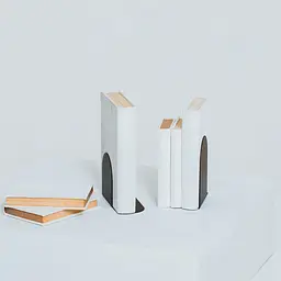 Тримачі для книг (комплект 2 шт) Nice & Cozy Simple чорні - мініатюра 2