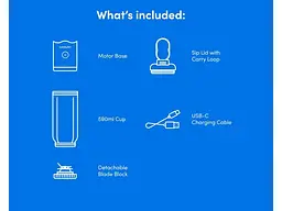Блендер NUTRIBULLET Flex NBP013OR Orange - мініатюра 7