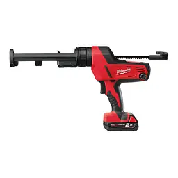 Пістолет для герметиків акумуляторний MILWAUKEE, C18 PCG/310C-201В, 310мл (зарядний пристрій М12-18 С, 1 акумулятор М18 В2 2А·год, - мініатюра 2