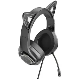 Навушники Hoco HF Stereo W107 Cute Cat Ears Elf (6931474791269) - мініатюра 4